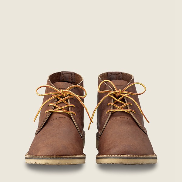 Red Wing Heritage Ayakkabı Erkek - Weekender – Chukka Yuma Deri - Kahverengi - 41SRPYDGZ